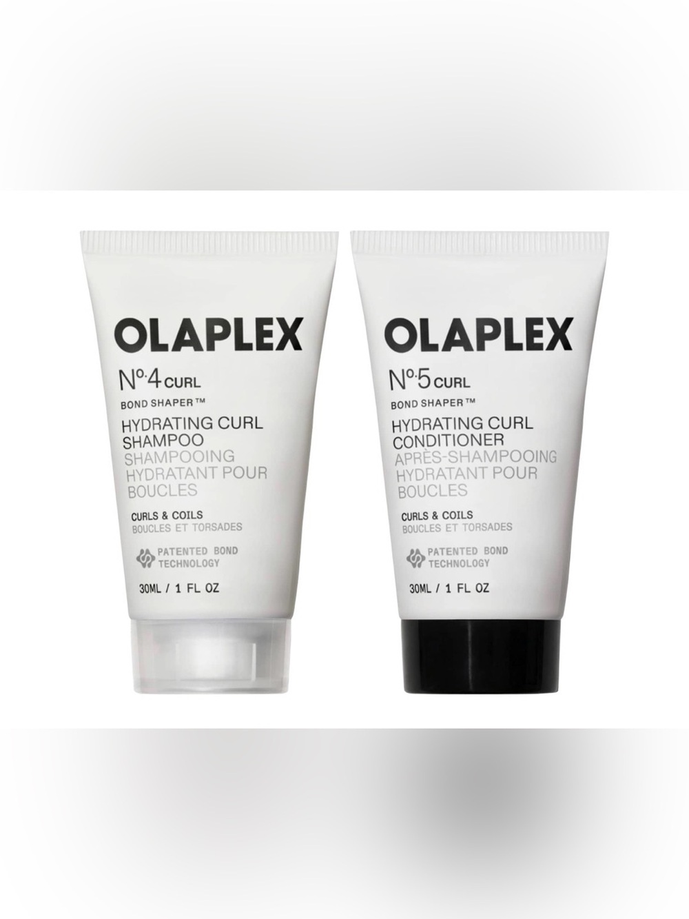 Olaplex No.4 & No.5 Curl Bond Shaper Hydrating Shampoo & Conditioner Mini 1 oz